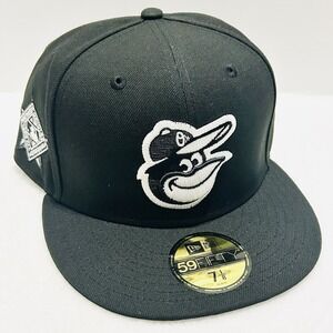 New Era Baltimore Orioles All Star Game 59FIFTY Fitted‎ Hat Cap 7 1/8 Black MLB